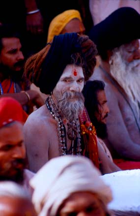 sadhus at Kumbh