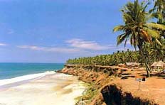 Varkala - the sea