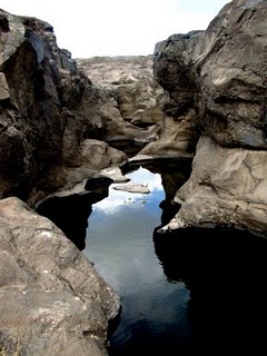 Asia's largest potholes