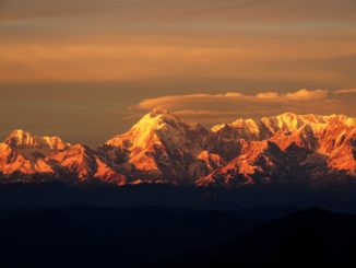 Awareness - Sunset in Himalayas