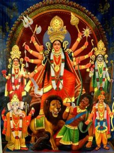 Durga Devi at Navaratri