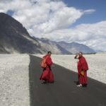 Monks in Nubra Valley